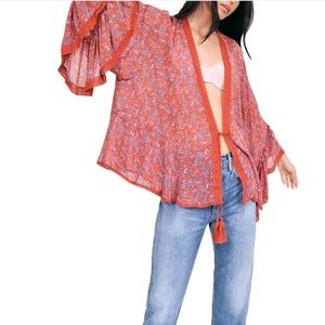 Free People Lola Sheer Kimono